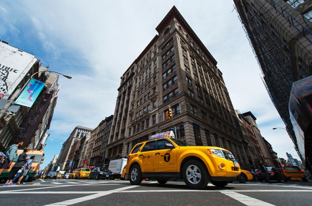 Spring and Broadway in NYC.